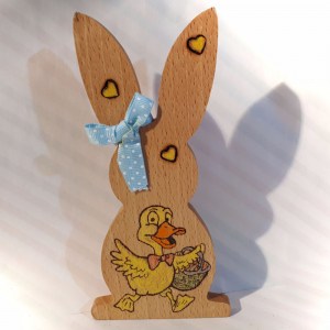 Wooden decoration for Easter. 