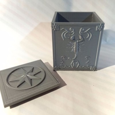 Zodiac box of Scorpio