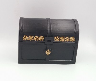 Μπαουλάκι μαύρου χρώματος